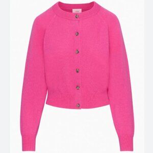Aritzia Willfred Kiss Liteluxe Pink Long Sleeve Cardigan - S